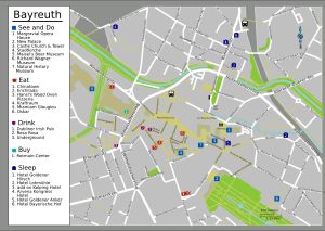 바이로이트의 지도