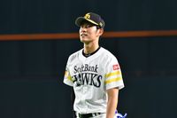 후쿠오카 소프트뱅크 호크스 시절(2017년 6월 9일, 후쿠오카 PayPay 돔)