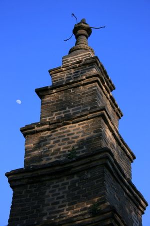 7층 전탑, 국내 몇 안 되는 전탑 중 하나