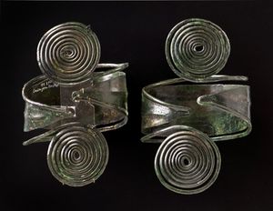 청동 발목걸이, 독일, 기원전 1600-1400년