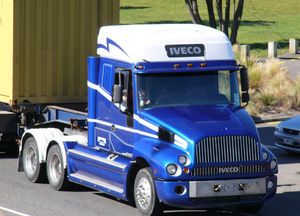 뉴질랜드에서 운행 중인 이베코 파워스타