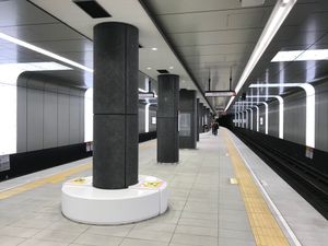 리뉴얼 후 승강장 (2020년 2월)