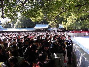 메이지 신궁 하쓰모데 (2009년 1월 2일 촬영)