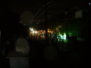 헤이세이 22년 집중 호우 복구 작업