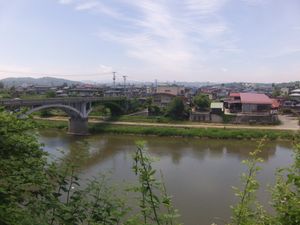 최상강과 구 최상교(가와진야(川陣屋) 터와 선착장 터)