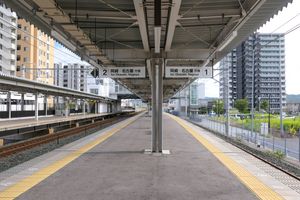 1·2번선 승강장 (2021년 9월)