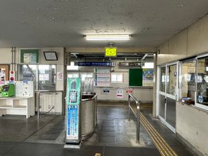 역 구내(개찰구)