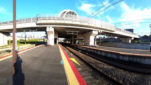 역 홈 (2019년 10월)