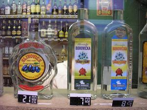 슬리보비차(Slivovica) 와 보로비치카(Borovička)