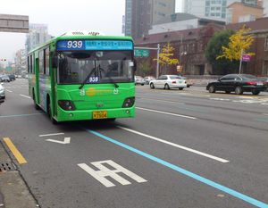 대구시와 공동 배차하는 939번 노선.