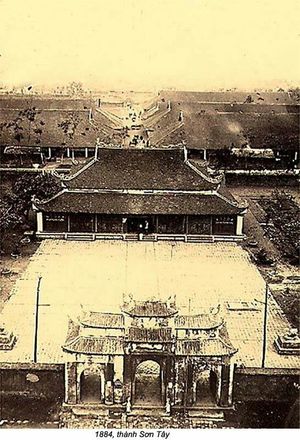 선떠이 성채, 1884년