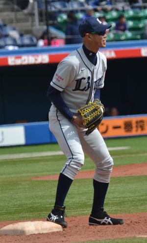 세이부 시대(2014년 4월 2일 지바 마린 스타디움에서)