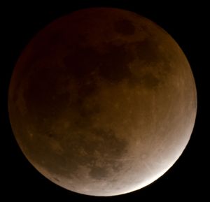 매사추세츠 웰즐리에서 관측된 월식, 3:52 UTC