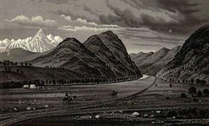 옐로스톤으로 가는 관문, 프랭크 제이 헤인스, 1884