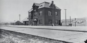 두 번째 리빙스턴 NPRR 기차역, 1894