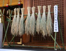 유시마 텐만구 어신전 첫 수확