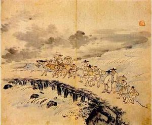 〈귀시도〉(歸市圖), 시장에서 돌아오다