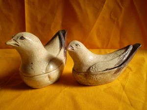 이마도야키「도토리의 무코즈케」（메이지 시대）