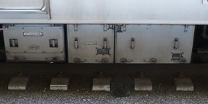 ATO 송수신기(왼쪽)(도쿄도 교통국 6300형 전차)