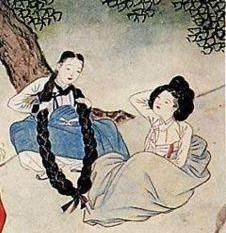 신윤복의 《단오풍정》