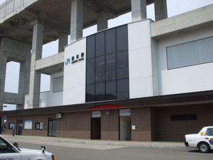 JR 서일본 시대의 모리모토역 (2008년)