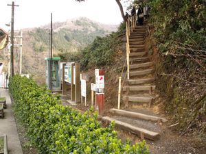 전망대로 향하는 길 (2007년 3월)