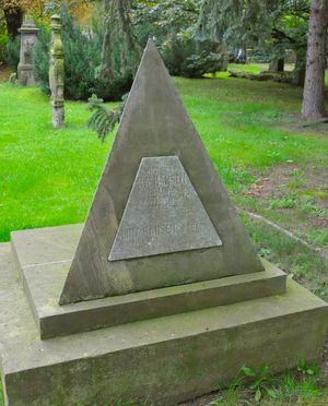 고타에 있는 한센의 무덤