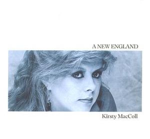 커스티 맥콜의 싱글 "A New England" 표지