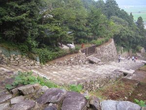 현재의 아즈치 성터