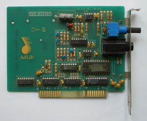 1987년 오리지널 애드립 뮤직 신시사이저 카드 모델