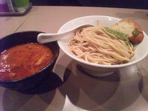 토마토 새우 쓰케멘