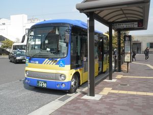 난카이 역 앞으로는 유일하게 킨테츠 버스가 운행하는 곳