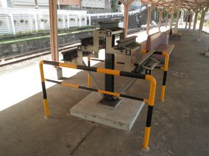 전시 트리의 옛 레일