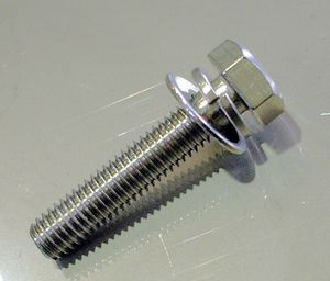 와셔 조립 육각 볼트