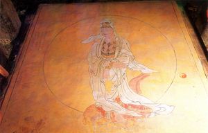 무위사 극락보전 벽화1