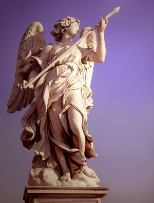 가시 면류관을 든 천사