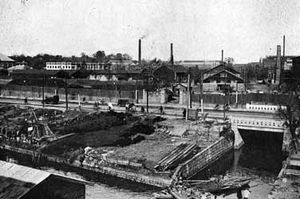 난부가 근무한 도쿄 포병 공창(1930년(쇼와 5년) 당시)