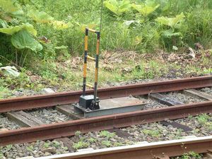 안전 측선 긴급 방호 장치（네무로 본선 나오킷푸역(현:신호장)）