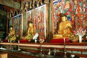 쌍계사 대웅전(북단)