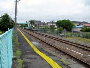 2면 2선 시대의 승강장 (2008년 5월)