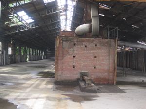 가마 공장 내부의 모습