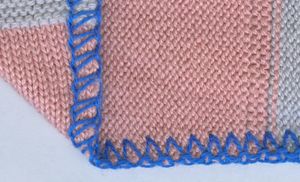 in}} 너비, 인치당 7개 스티치