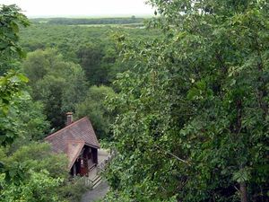 역에 인접한 구시로 습원 (2004년 9월)