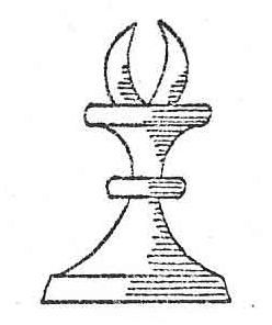 체스맨(1937)의 중세 주교 삽화 (야코부스 푸블리키우스, 그의 Ars oratoria, Ars epistolandi, Ars memorativa에서, 1482년 베네치아에서 에르하르트 라트돌트에 의해 출판됨).