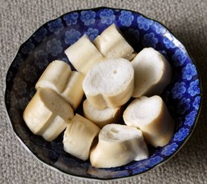 밀 글루텐을 이용한 전통 식품 구운 후