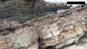 검은색으로 칠한 부분은 고리원자력발전소