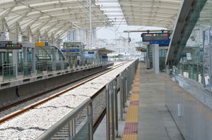 승강장 (2012년 촬영)