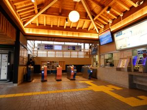 북쪽 출구 개찰구 (2019년 6월 23일)