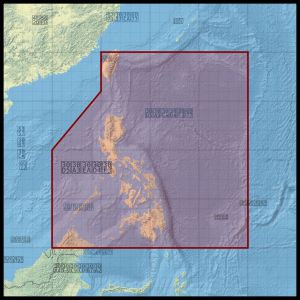 PAGASA의 열대 저기압 감시 구역