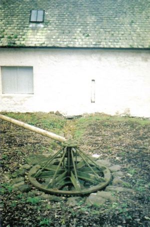 글래스고 인근의 웨스터 키토치사이드 농장의 연자방아